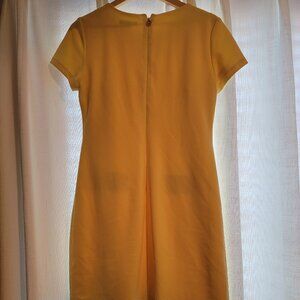 Tommy Hilfiger Yellow Fit & Flare Dress | Size 8 | Like New